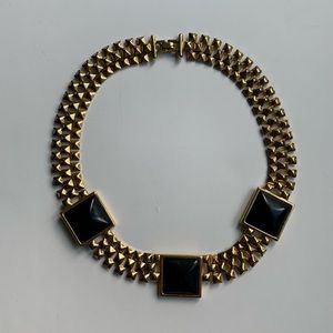 Gold Vintage Costume Necklace